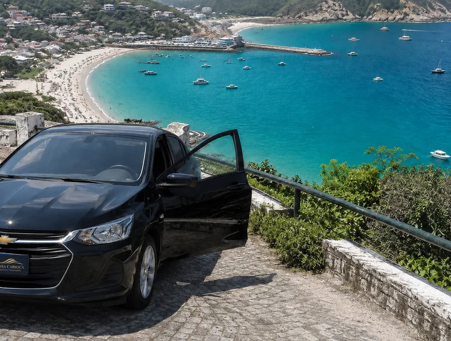 Sedan executivo em Búzios